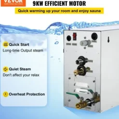 Ånggenerator, 44.5x18.2x31.3 cm, Rostfritt stål