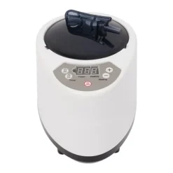 Ångmaskin för bastu, 1000W effekt, 3L kapacitet, 9 temperaturnivåer, timer 5-95 minuter, fjärrkontroll