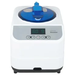 Ångsauna för Hemmet - Bärbart Femkantigt Tält Kit - 1350 W Ångare - Hopfällbar Stol - Digital Kontroll - 9 Värmelägen - Avslappning och Detox