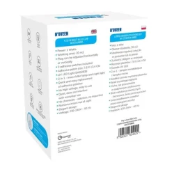 N'OVEEN IKN905 Självhäftande insektsmedelslampa Vit