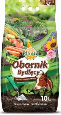 Nötgödsel, naturligt granulerat gödselmedel 10 l