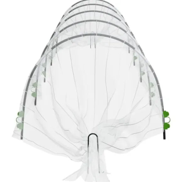 Nättunnlar i glasfiber och PP - 2-pack för växtskydd | Storlek: 1,5x5 m