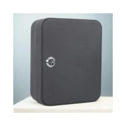 Nyckelskåp metall - Låsbar box för 48 nycklar