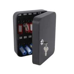 Nyckelskåp metall - Låsbar box för 48 nycklar