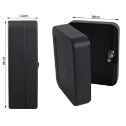 Nyckelskåp metall - Låsbar box för 48 nycklar