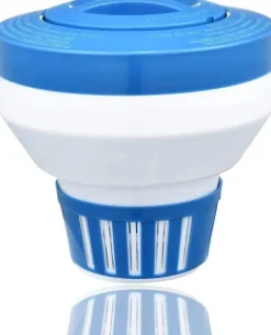 OBOSOE 19 cm Klorflöjt ,Klordispenser - Justerbar Klordispenser för Pool & Spa (Inomhus & Utomhus)