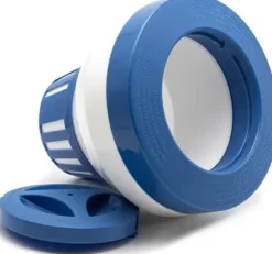 OBOSOE 19 cm Klorflöjt ,Klordispenser - Justerbar Klordispenser för Pool & Spa (Inomhus & Utomhus)