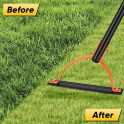 OBOSOE 60 TUM OGÄRDSKLIAPPARE MED DUBBELTANDAT STÅLBLAD - Manuellt Ogräsverktyg, Gräsklippare för Stående Arbete, Tunga Ogräsrensare med Långt Skaft | CDON