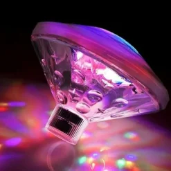 OBOSOE Floating Bath Disco Lights - 7 lägen Led Bath Lights, färgförändrande undervattens Disco Light, Led Lights för pool och festdekoration