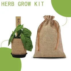 OBOSOE Grönsaksodlingsset - Mångsidiga Trädgårdspåsar i Komplett Kit för Trädgårdsplantering