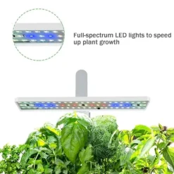 OBOSOE Hydroponisk Odlingssystem – Inomhus Trädgård med LED-växtljus & 16H Smart Timer