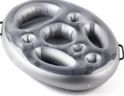 OBOSOE Inflatable Drink Holder för Pool och Badkar – Flytande matbricka，Perfekt för Sommarens Pooltillbehör
