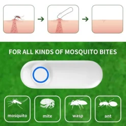 OBOSOE Insektbett Lindring – Anti-Klåda Penna, Kemikaliefri, Praktisk och Bärbar myggavvisande