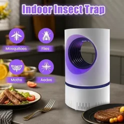 OBOSOE Insektsfälla med Sugfunktion – Bionisk Lockelse & Fysisk Myggbekämpning