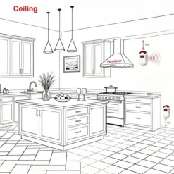 OBOSOE Kombinerad Gas- Och CO-Detektor – Plug-in Kolmonoxiddetektorer För Hem, Husvagn, Propan, Metan