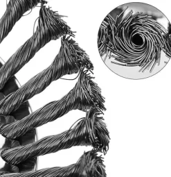 OBOSOE Ogräsborste för Grästrimmer – Universalt Trimmerhuvud för Effektiv Rengöring