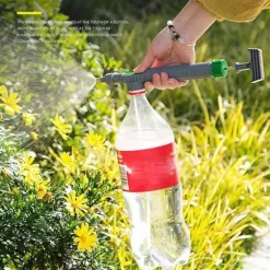 OBOSOE 2-Pack Handhållen Tryckspruta för Trädgård – Manuell Pumpspruta med Justerbart Munstycke för Hem, Gräsmatta och Utomhusbevattning
