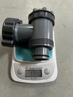 OBOSOE 2-pack slangkopplingar med vattenstopp – För 1,5-tums poolslang – Passar filterpumpar