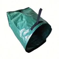 OBOSOE trädgård avfall påse med handtag, bladpåsar, gräsmatta skärning, vikbara robusta trädgård avfall påsar för gräs, blad, häck blad