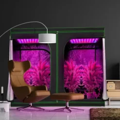 Odlings tält, 200x240x120 cm, Svart