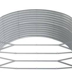 Odlingslåda antracit 367x140x68 cm pulverlackerat stål - Odlingslåda Upphöjd - Odlingslådor Upphöjda - Home & Living