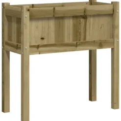 Odlingslåda med ben 70x31x70 cm impregnerat furu