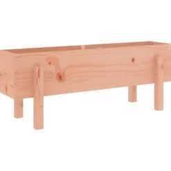 Odlingslåda på ben 101x30x38 cm massivt douglasträ