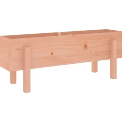 Odlingslåda på ben 101x30x38 cm massivt douglasträ