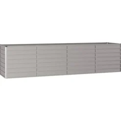 Odlingslåda rostig 320x80x77 cm rosttrögt stål