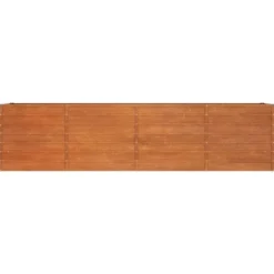 Odlingslåda rostig 320x80x77 cm rosttrögt stål