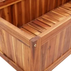 Odlingslåda upphöjd med spaljé 85x38x150 cm massivt akaciaträ - Upphöjd Odlingslåda - Upphöjda Odlingslådor - Home & Living