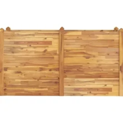 Odlingslåda upphöjd 160x60x84 cm massivt akaciaträ