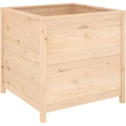 Odlingslåda 82,5x82,5x78 cm massiv furu