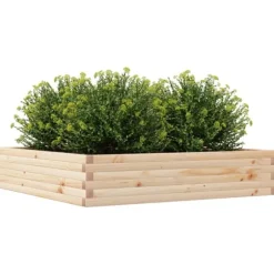Odlingslåda 110x110x23 cm massivt furuträ