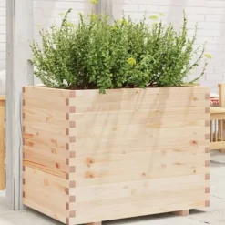 Odlingslåda 90x60x72 cm massivt furuträ