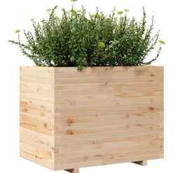 Odlingslåda 90x60x72 cm massivt furuträ