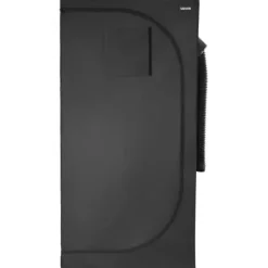 Odlingslådeset, 100x100x200 cm, Svart, För inomhusodling av växter