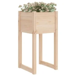 Odlingslådor 2 st i massiv furu | Storlek: 40x40x81 cm