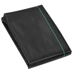 Ogräsbarriär Tyg, 3*100FT Kraftigt Ogräskontroll Tyg, Geotextil för Landskapsplanering, Svart Marktäckare.