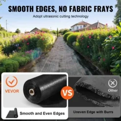 Ogräsduk, 91x9144 cm, Svart, Polypropen