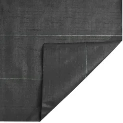 Ogräsmatta i slitstarkt PP - Ogräsbekämpning och vattengenomsläpplighet | Storlek: 0,5x100 m | Färg: Svart