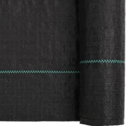 Ogräsmatta i svart polypropen - Ogräsdämpande membran | Storlek: 2x50 m