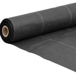 Ogräsmatta svart 1,5x10 m PP