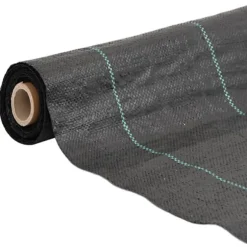 Ogräsmatta svart 1x5 m PP