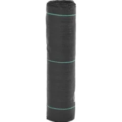 Ogräsmatta svart 0,5x150 m PP