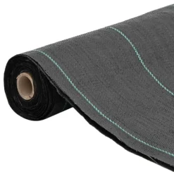 Ogräsmatta svart 1,5x150 m PP