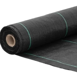 Ogräsmembran svart 0,5x50 m PP