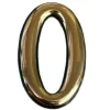 Okko Door Number Gold 0 Plastm
