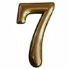 Okko Door Number Gold 7 Plastm