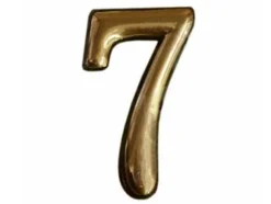 Okko Door Number Gold 7 Plastm